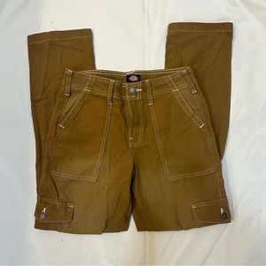 Caramel colored dickies cargo pants